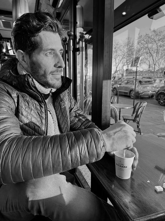 El artista gallego Néstor Reinaldo.