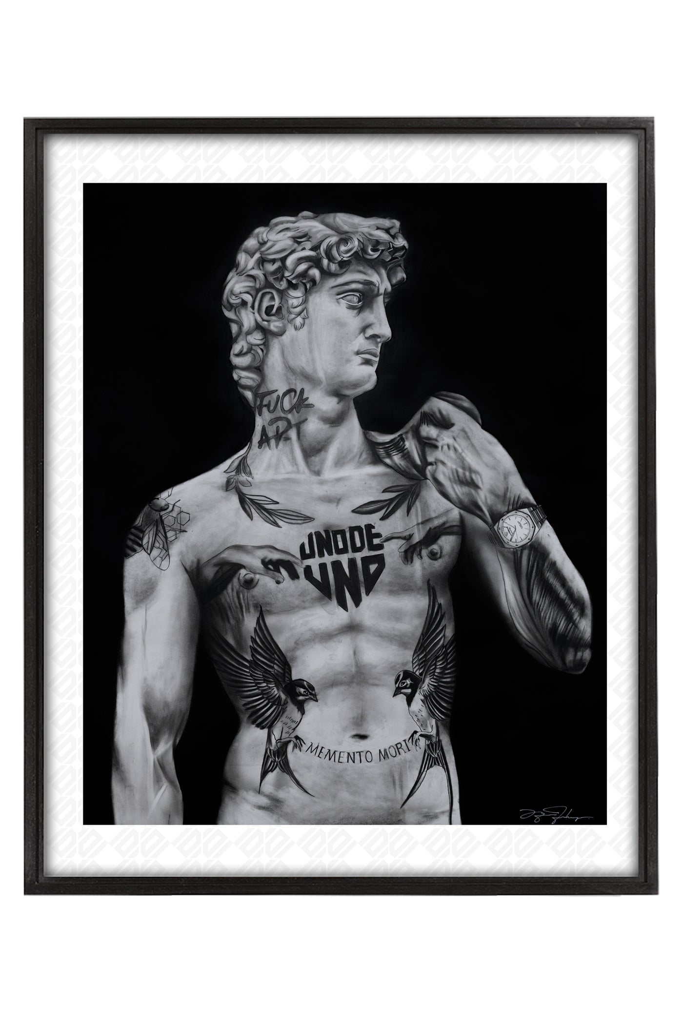 Replica of the Memento Mori artwork - LIMITED EDITION