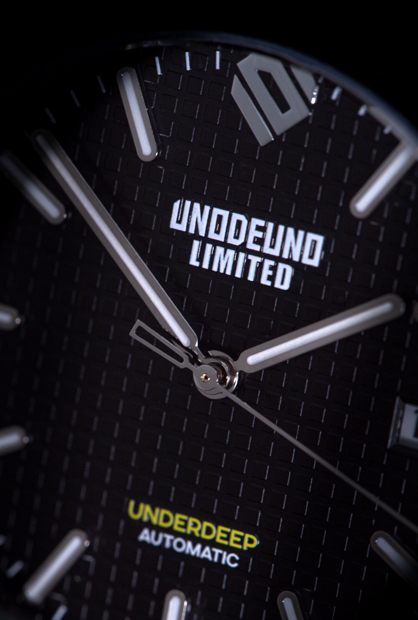 Underdeep Black Automatic Watch – LIMITED EDITION