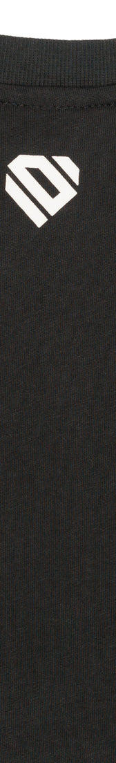 Anthracite Cotton Top Crop T-Shirt UNO