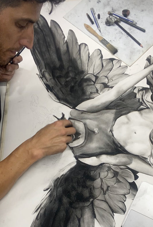 Original work "Winged Angel" by Néstor Reinaldo