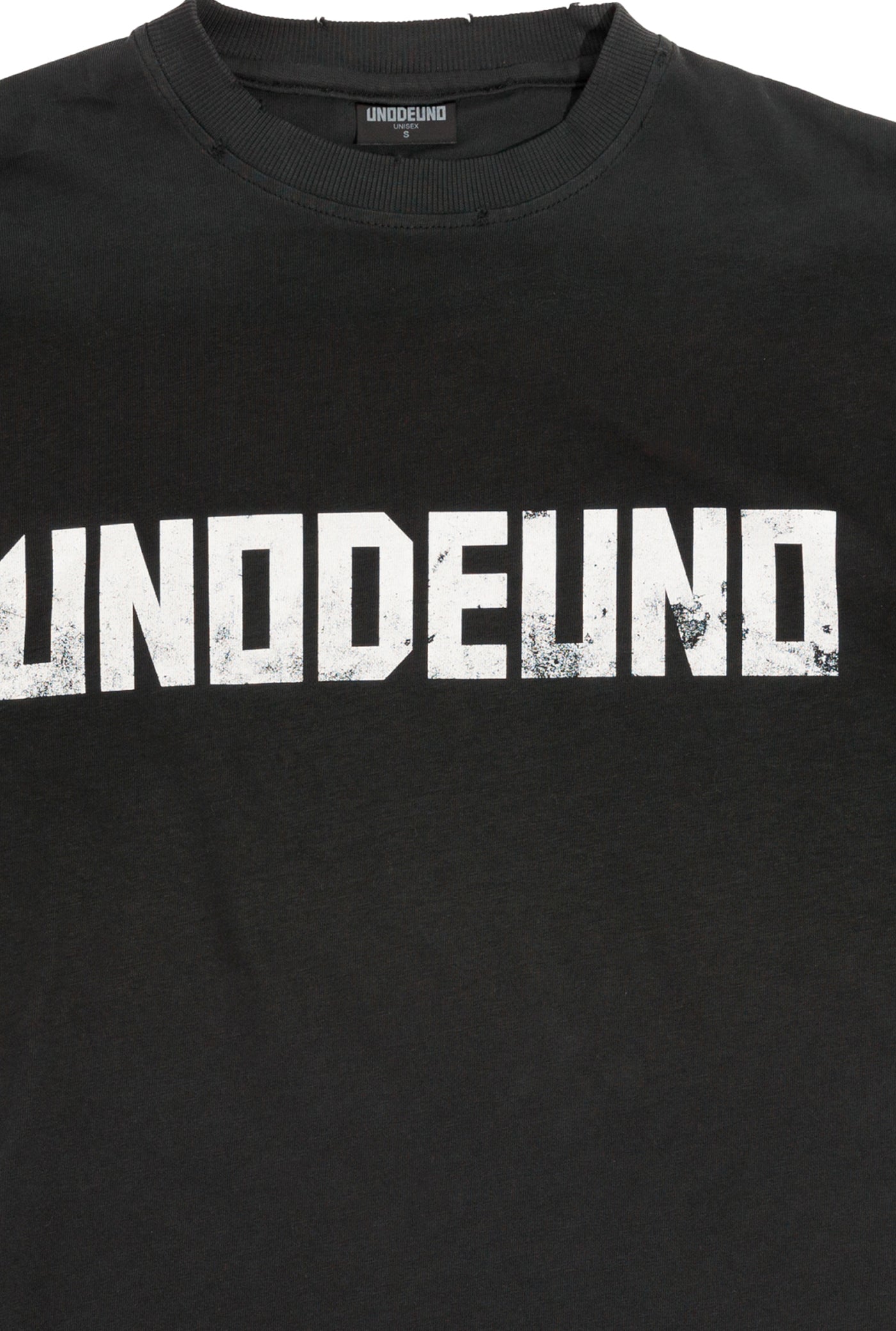 Anthracite Cotton White Printed Oversize T-Shirt