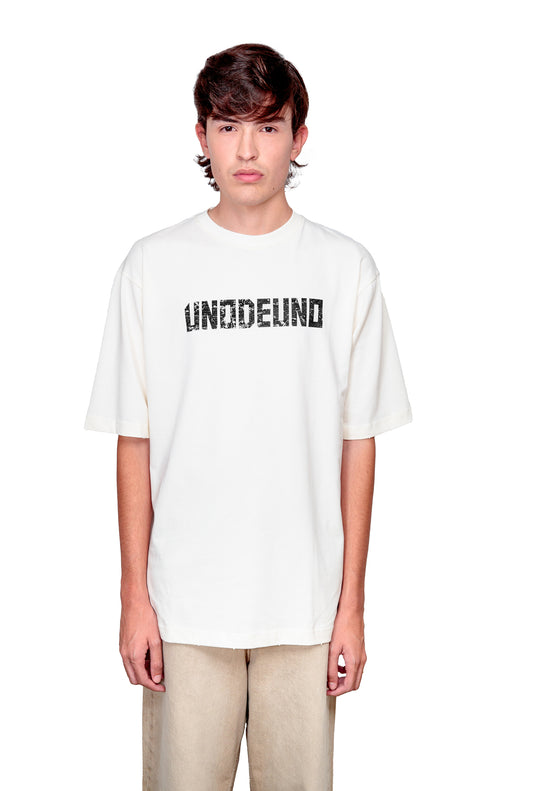 Off-white Cotton Black Printed Oversize T-Shirt