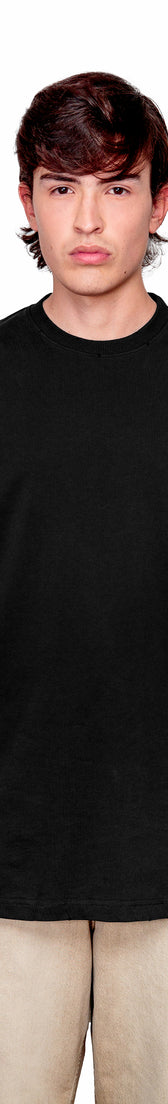 Anthracite Cotton Oversize T-Shirt