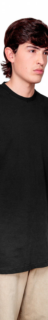 Anthracite Cotton Oversize T-Shirt