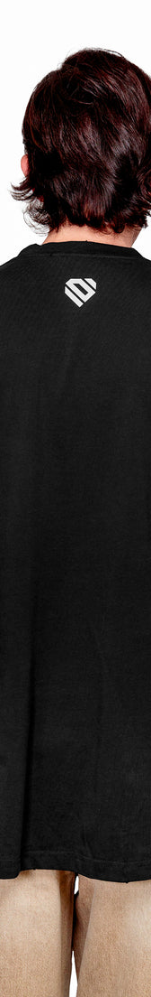 Anthracite Cotton Oversize T-Shirt