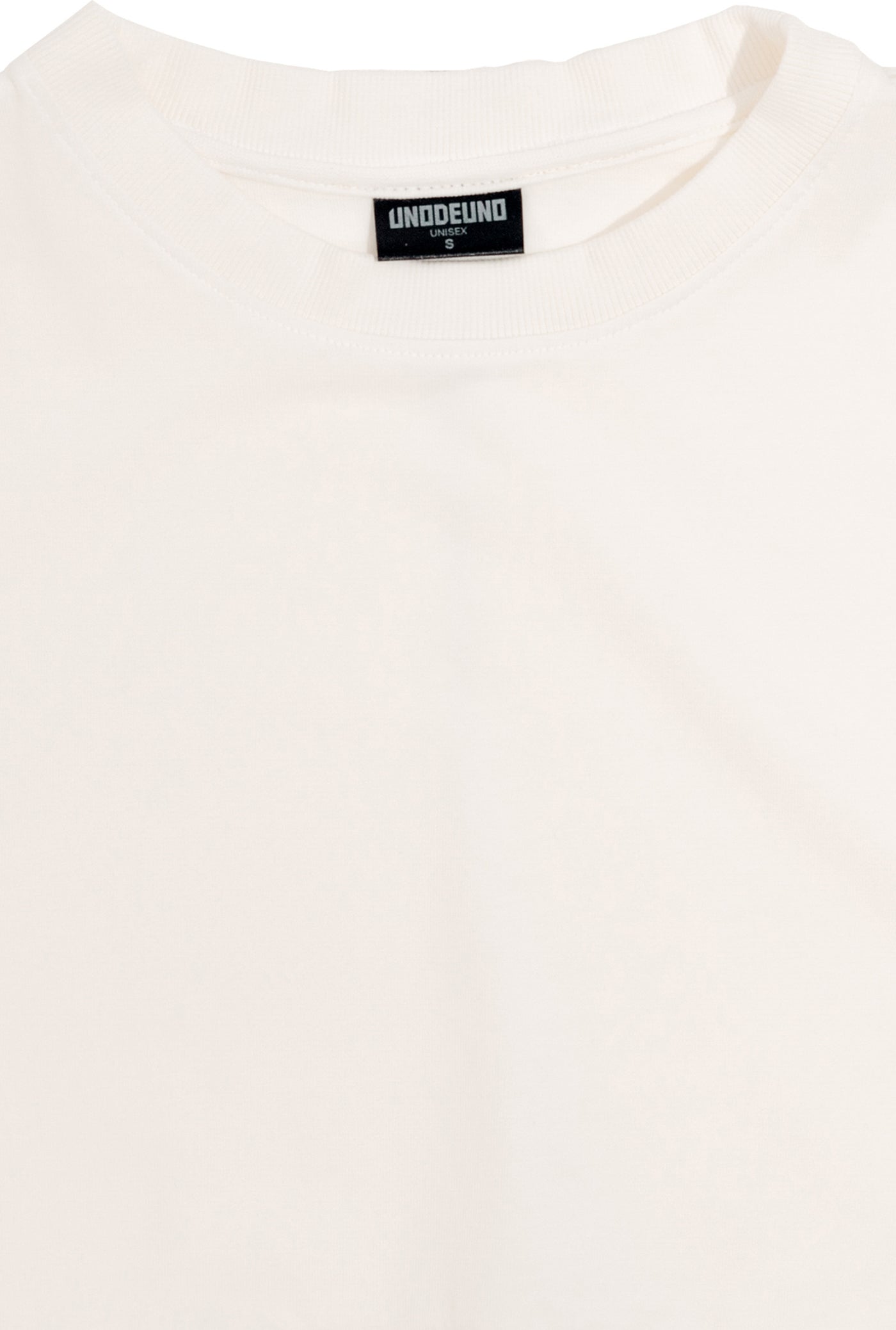 Off-white Cotton Top Crop T-Shirt