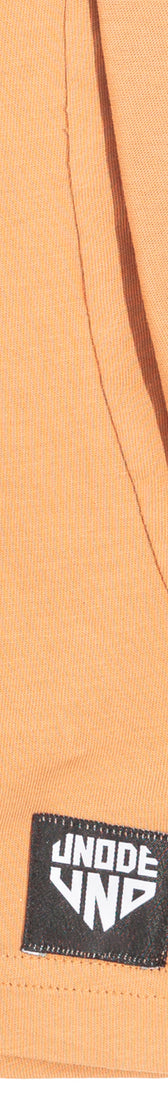 Camel Cotton Crop Top T-Shirt