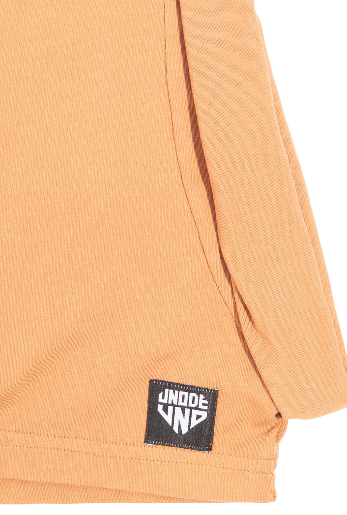 Camel Cotton Crop Top T-Shirt