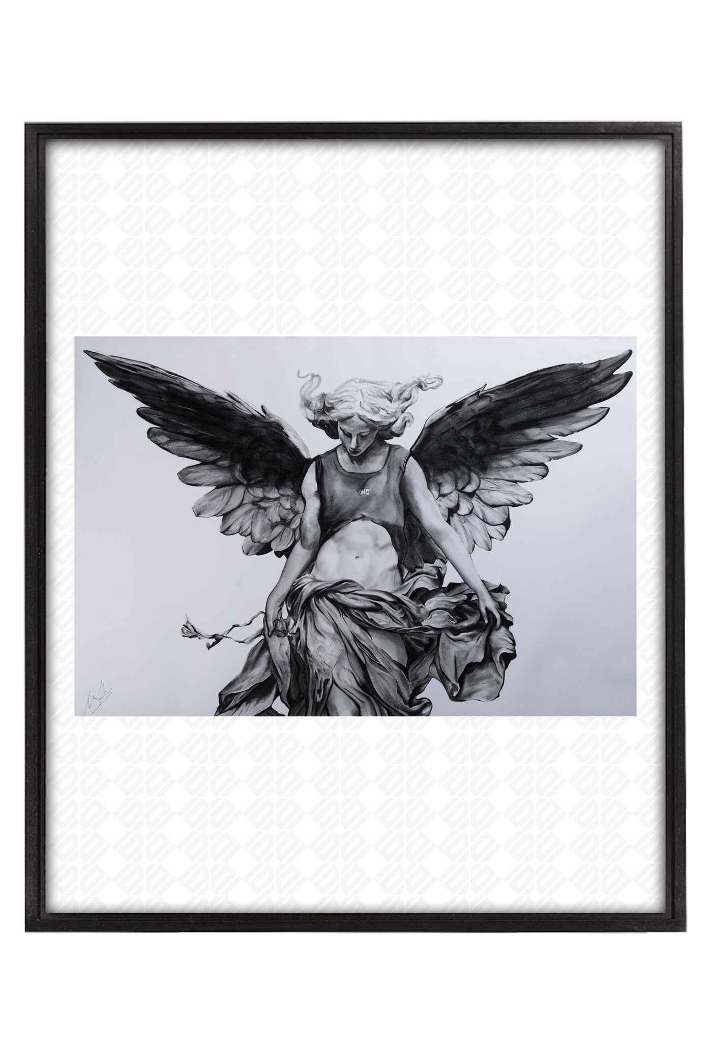 Numbered Reproduction Winged Angel - LIMITED EDITION