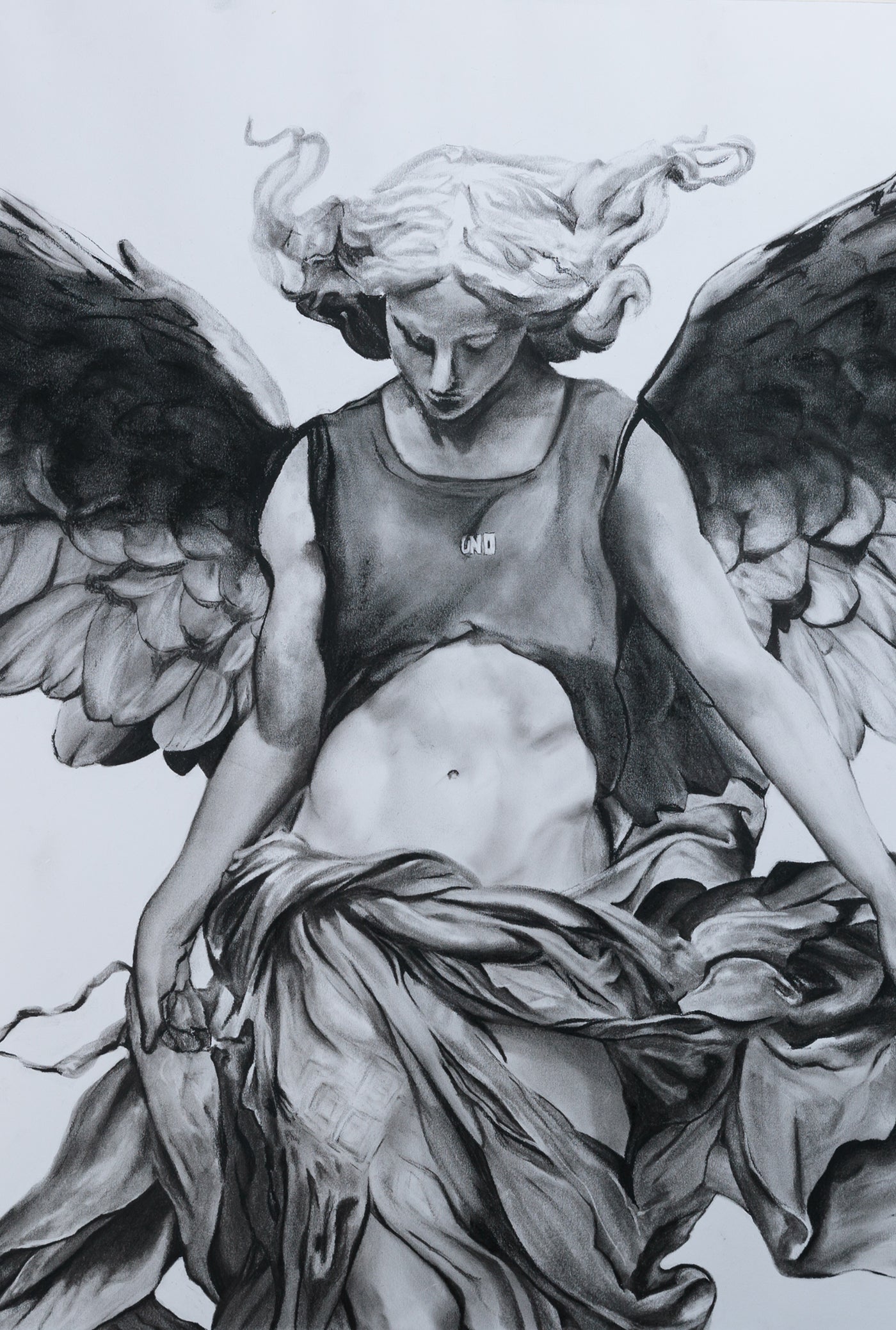 Numbered Reproduction Winged Angel - LIMITED EDITION